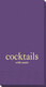 Big Word Cocktails Guest Towels Image 3 of 3